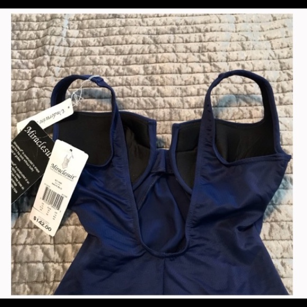 Miraclesuit Eclipse Navy Swimsuit - image 6